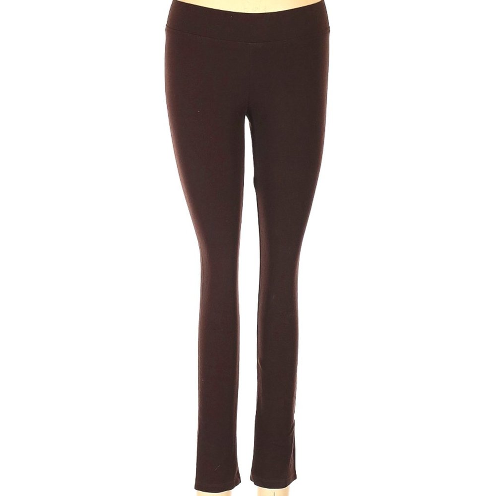 NWT Luii Boutique Work Leggings Dk Bwn SZ Medium